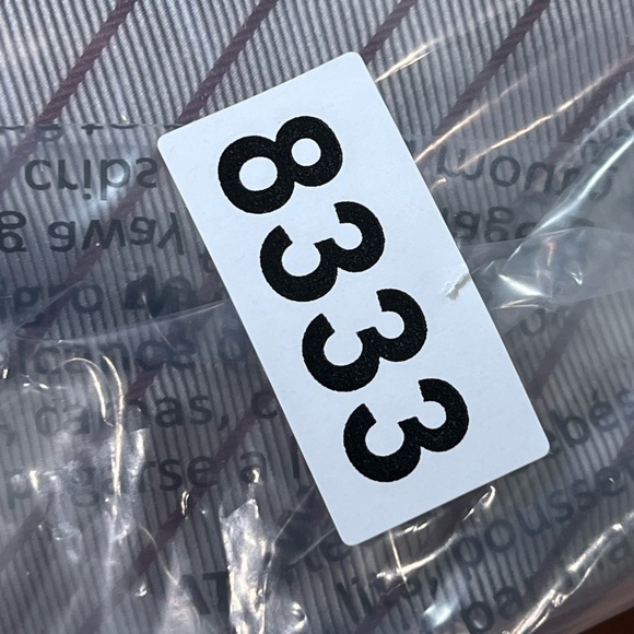 Yves Saint Laurent Classic Front Logo Stitched Vintage Silver Tie Red Stripes - Picture 8 of 8